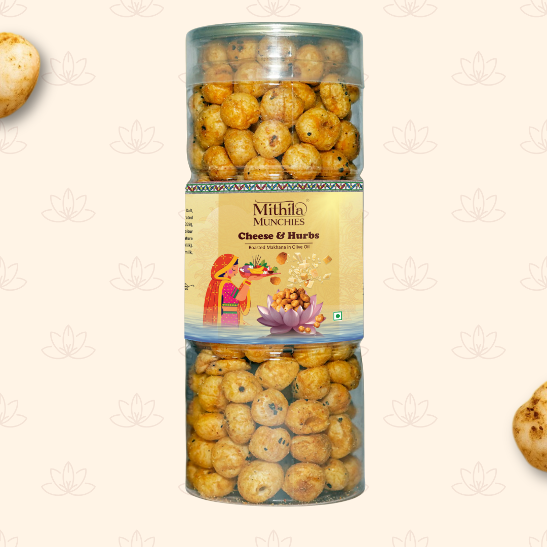 Mithila Munchies Flavoured Makhana  Cheese & Herbs