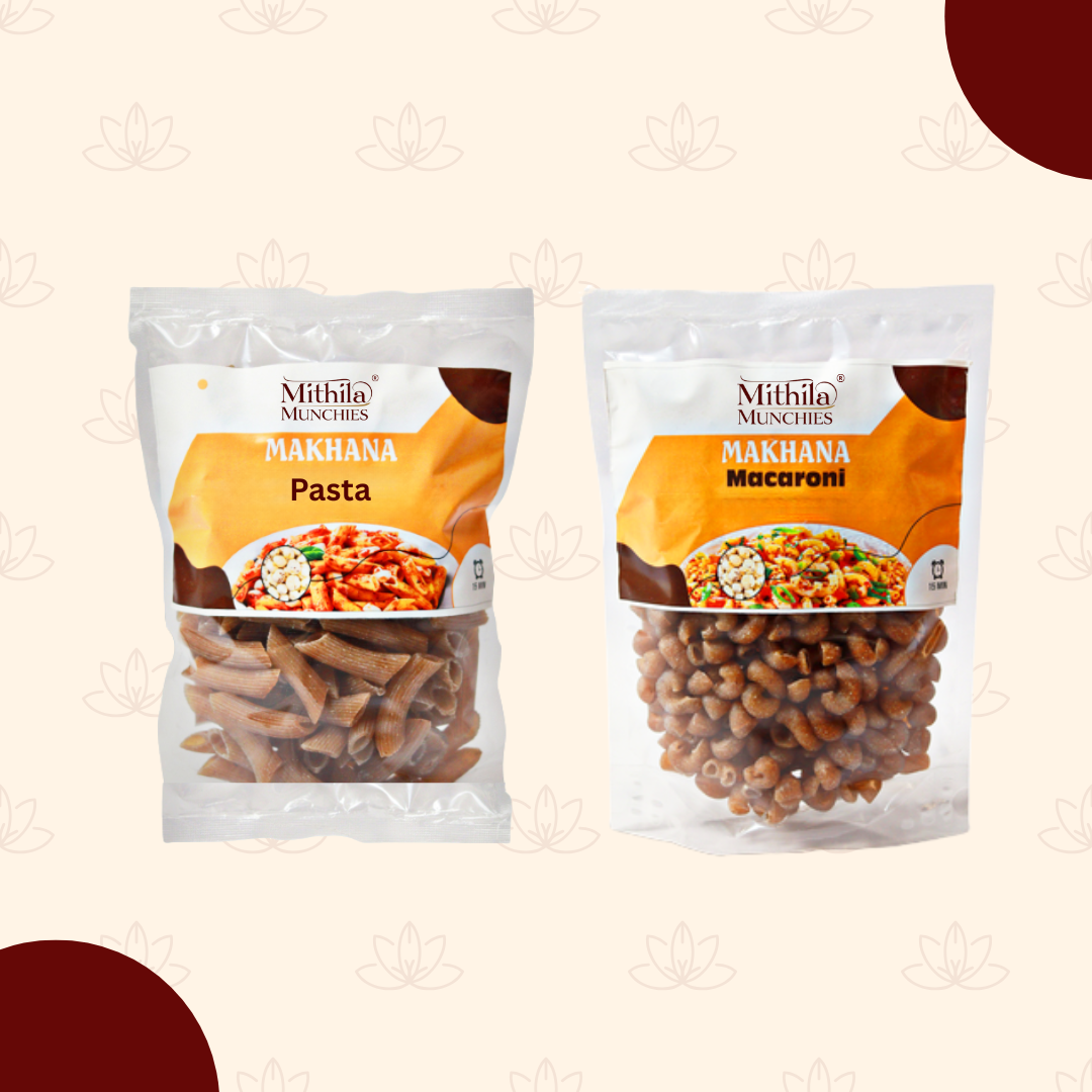 Mithila Munchies Makhana Pasta & Macaroni 200Gm