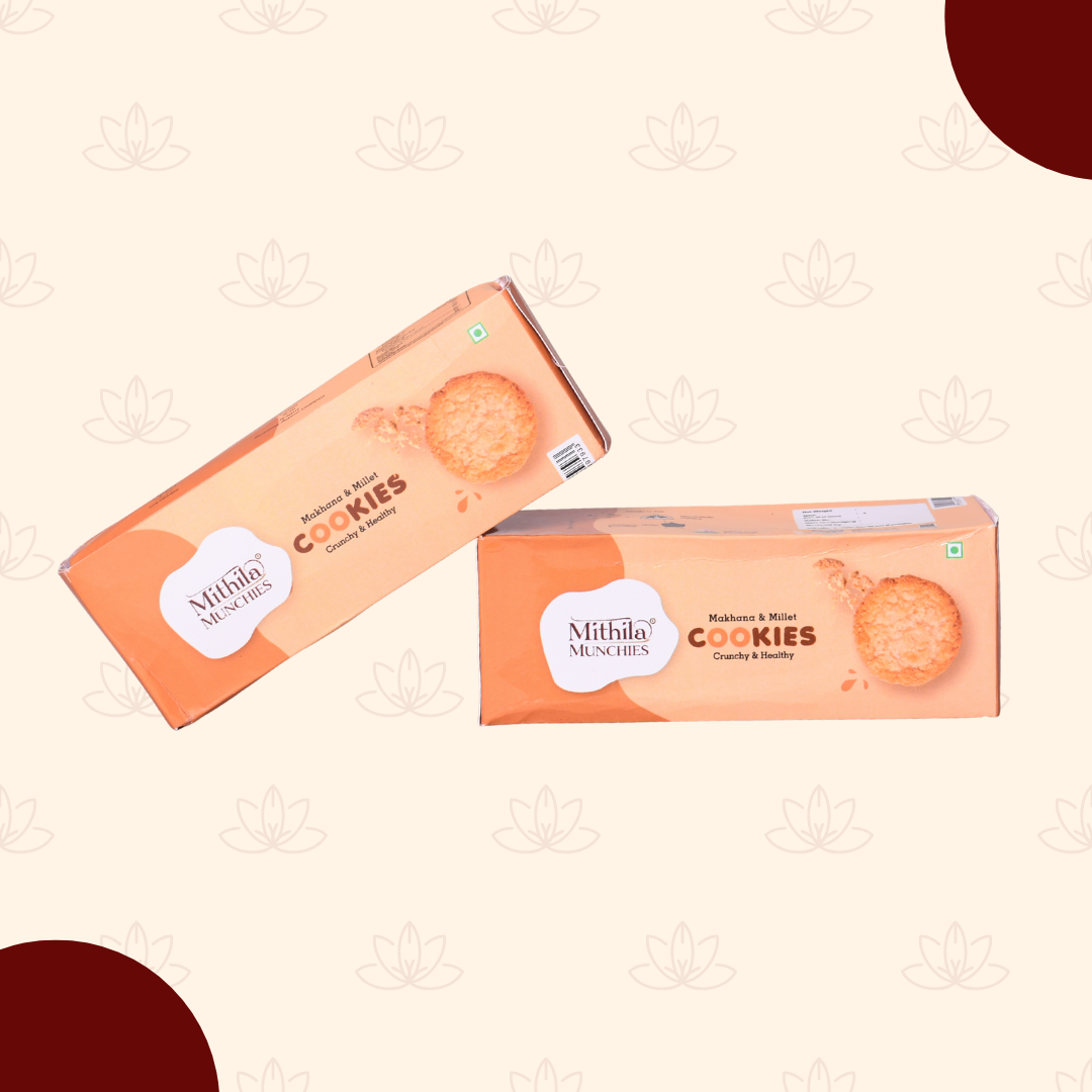 Makhana & Millet Cookies (Pack of 2)